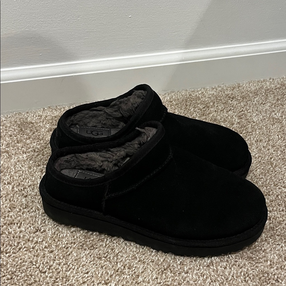 UGG Black Slip-Ons